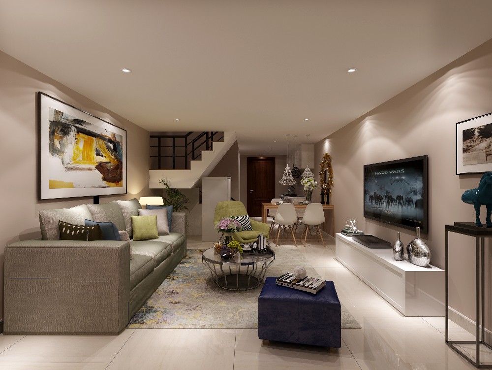 現(xiàn)代簡約LOFT住宅，巧用空間，精彩生活